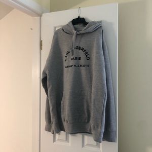 Karl Lagerfeld Logo Comfy Hoodie XL